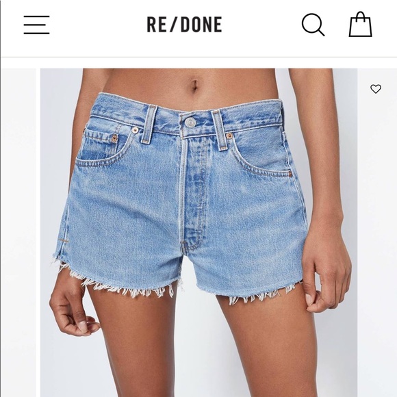 Shorts | Redone Levis Denim Shorts 